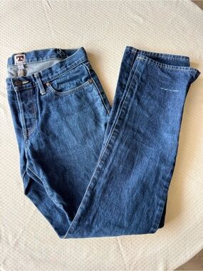 Tellason Straight Fit  jeans Size 34 Made in Japan by Kaihara Denim